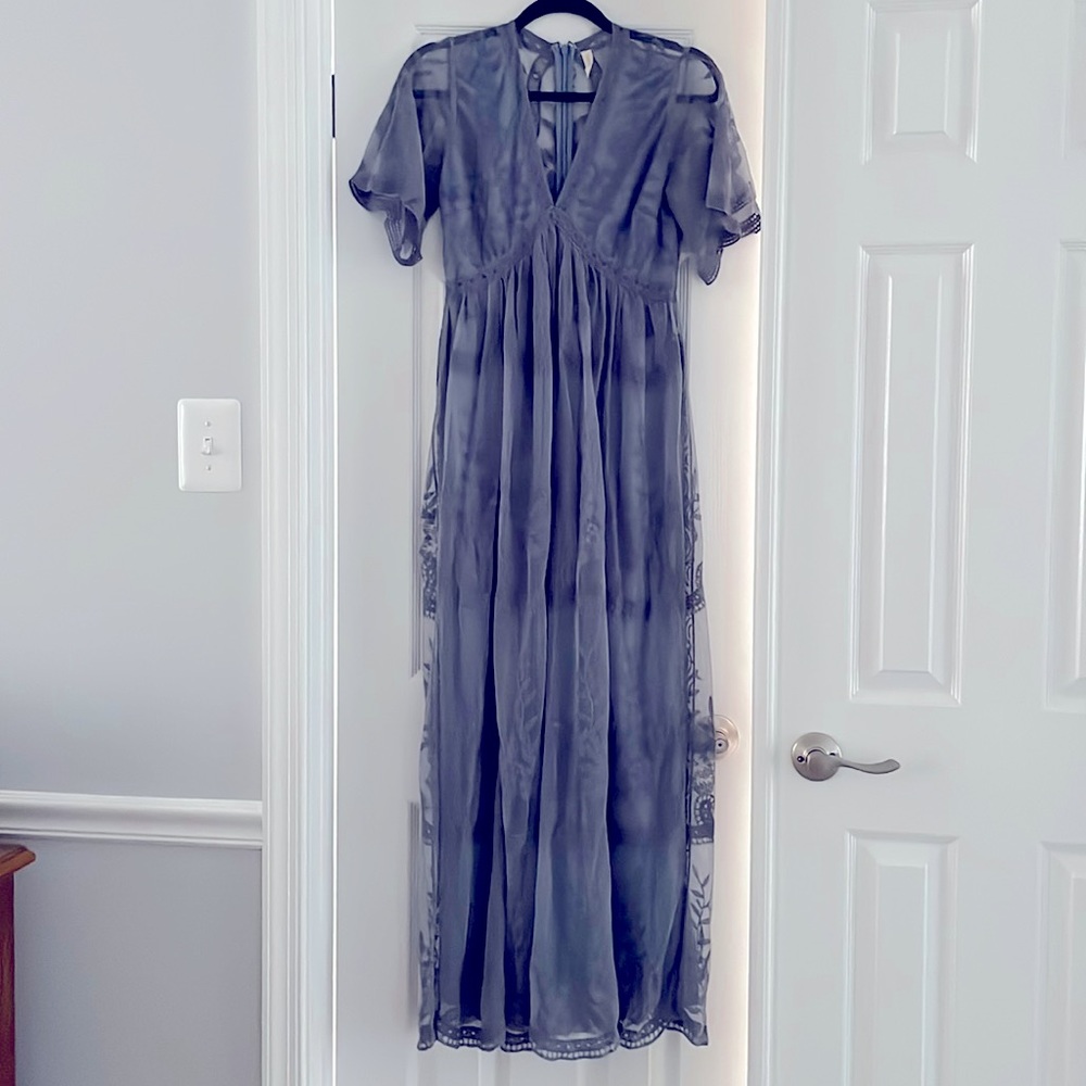 Pink Blush Maternity Dress